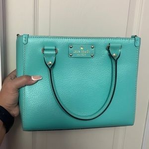 Kate Spade sea green crossbody bag
